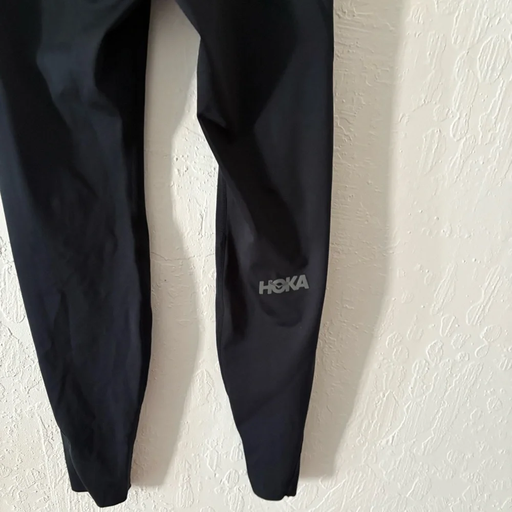 Lot Of 2 Hoka Novafly Run Tights XS Black Soft Pockets‎ Drawstring ID#1141743